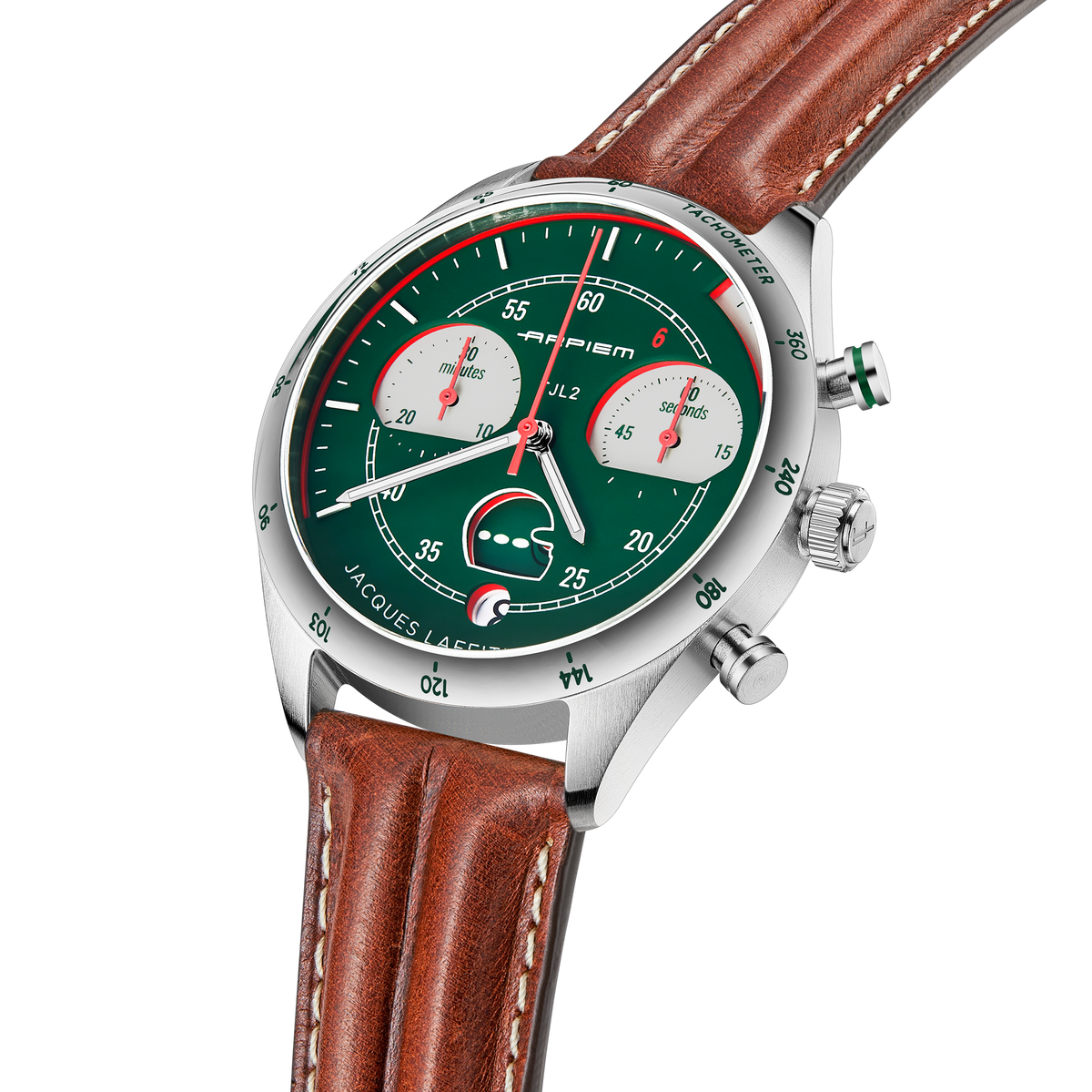 Chronographe Tribute TJL 2 Acier "Jacques LAFFITE"