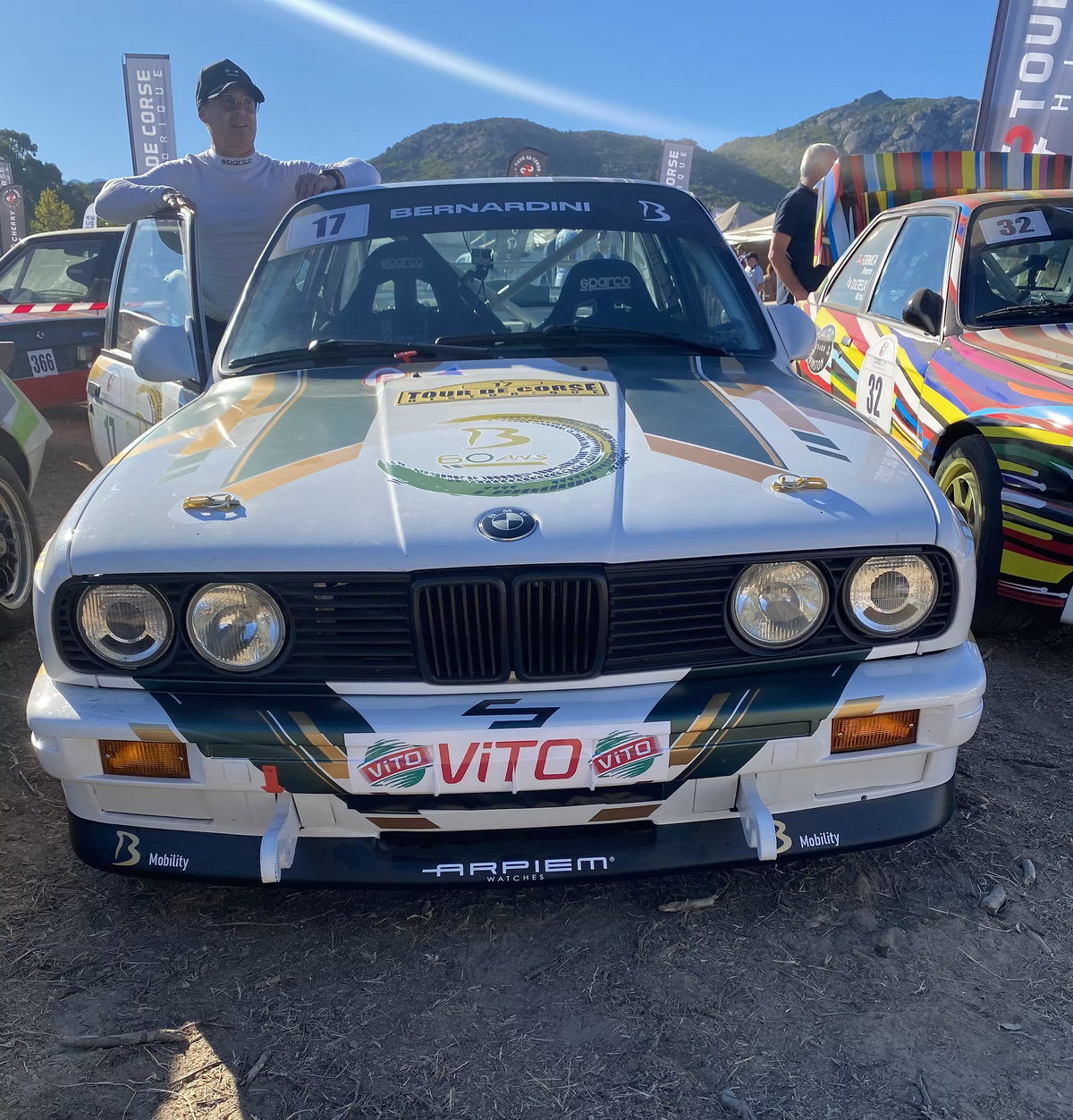 Patrick Bernardini au Tour de Corse Historique
