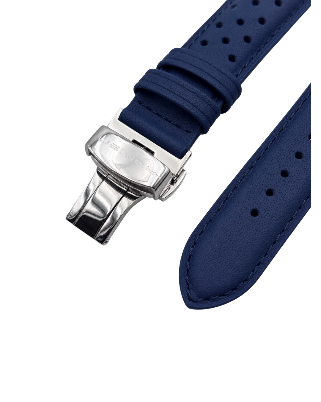 Bracelet Cuir ESTORIL Navy - 20 mm