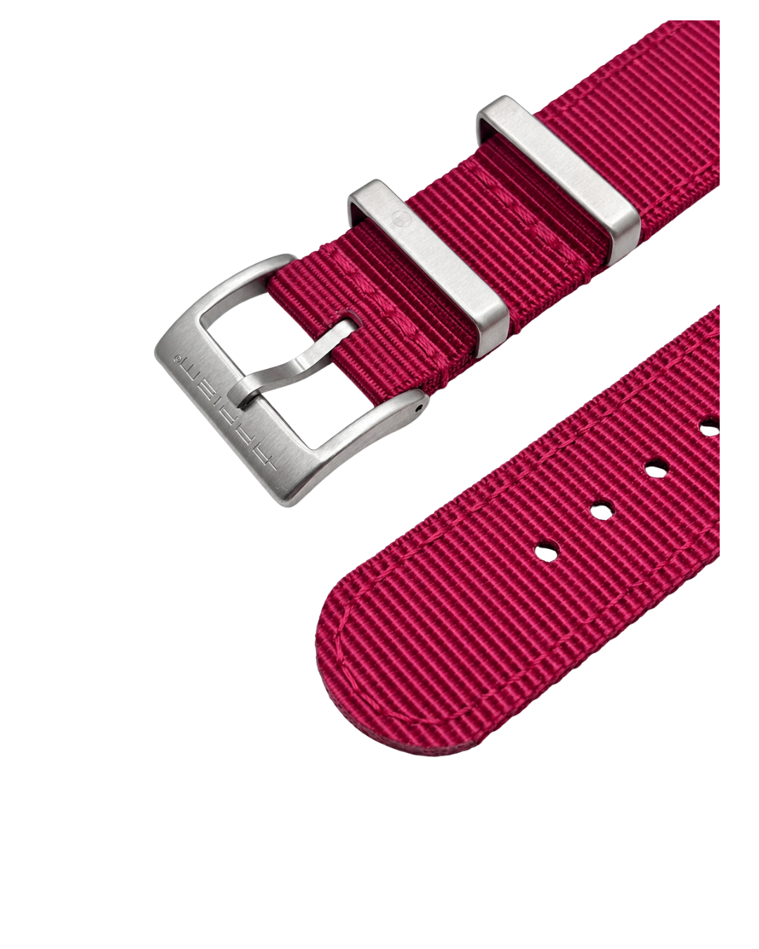 Bracelet Nylon INTERLAGOS Rouge - 20 mm
