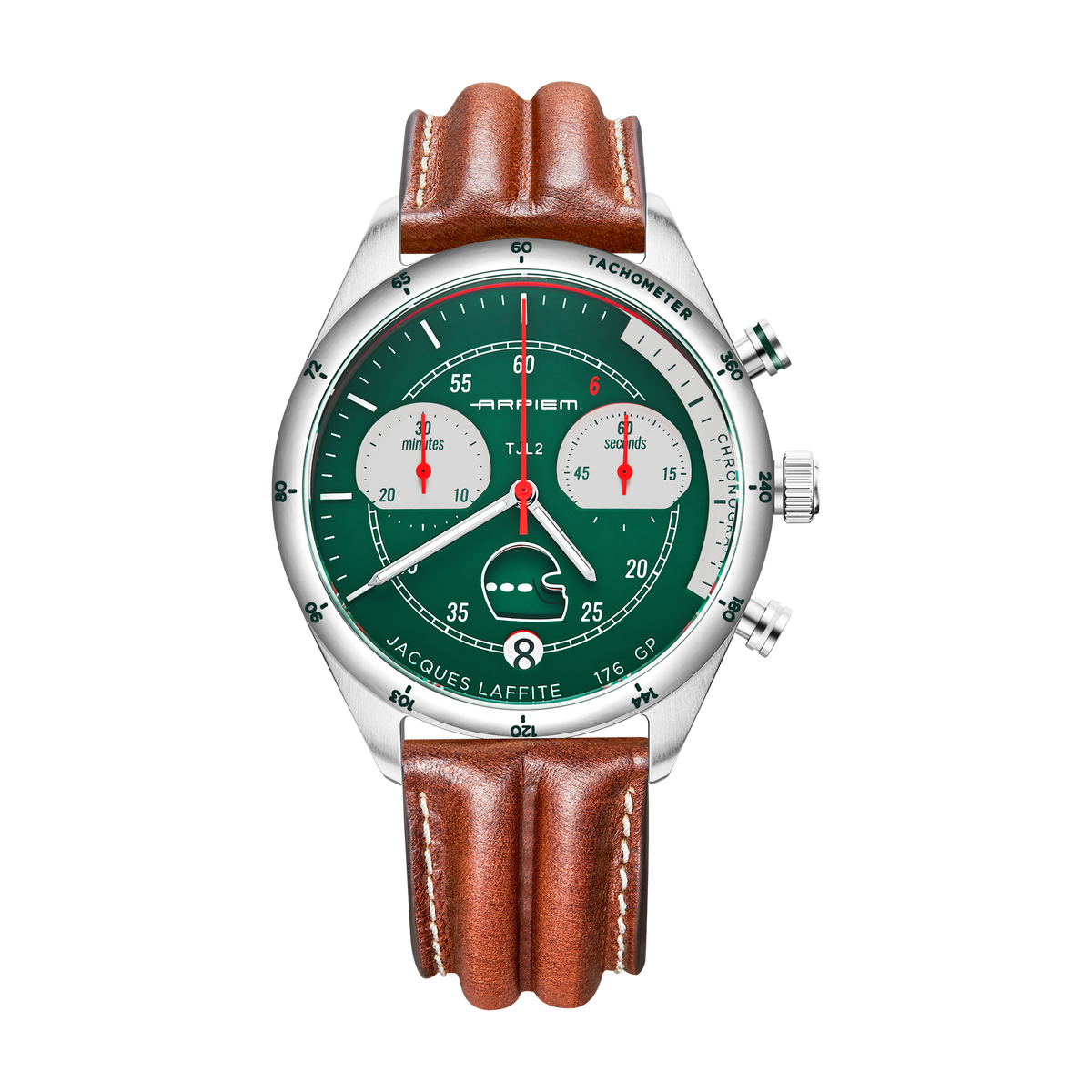 Chronographe Tribute TJL 2 Acier "Jacques LAFFITE"