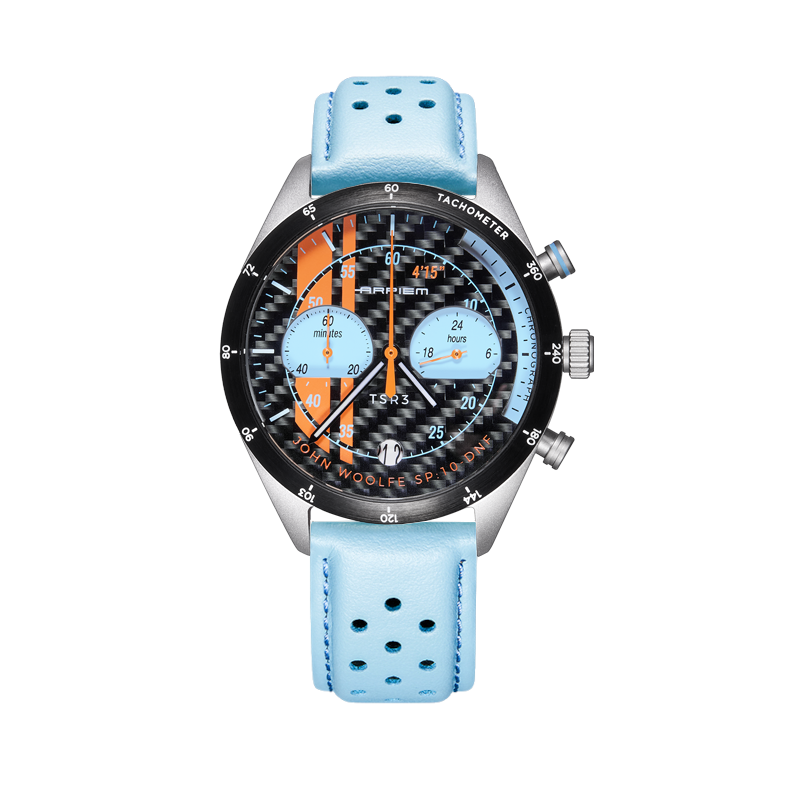 Chronographe Tribute TSR 3 Carbone "John Woolfe"