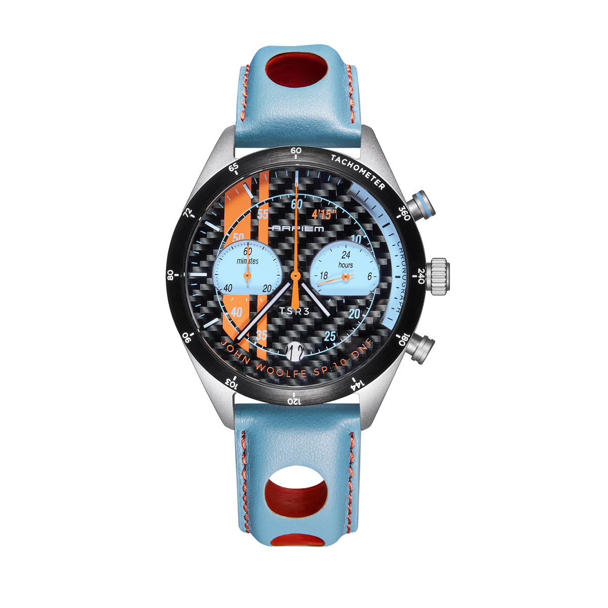 Chronographe Tribute TSR 3 Carbone "John Woolfe"
