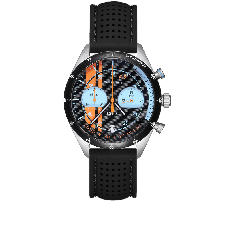 Chronographe Tribute TSR 3 Carbone "John Woolfe"
