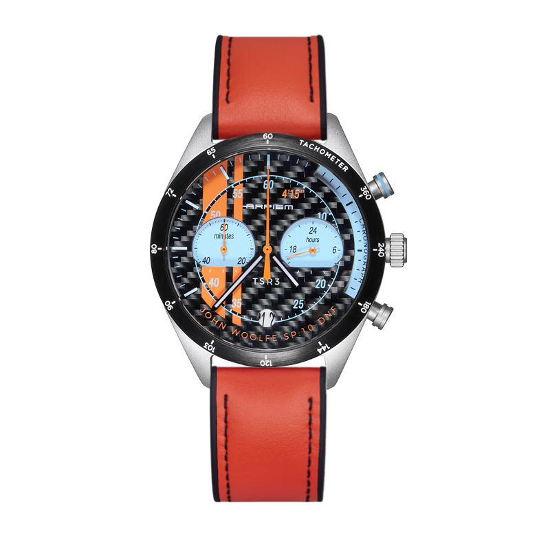 Chronographe Tribute TSR 3 Carbone "John Woolfe"