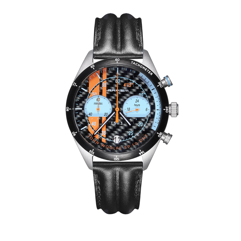Chronographe Tribute TSR 3 Carbone "John Woolfe"